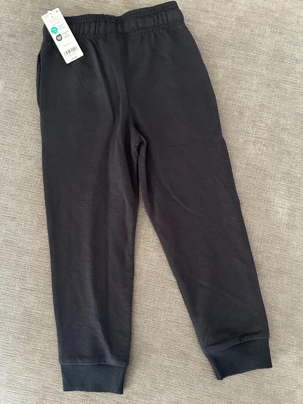 Carters Black Sweatpants toddler boy 5T NWT